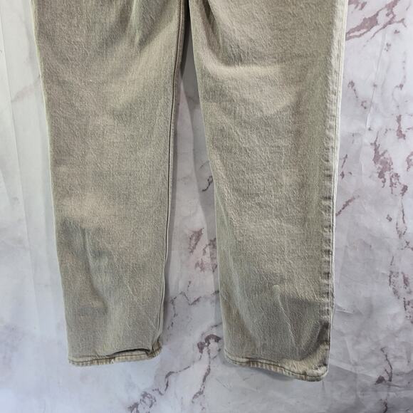 Abercrombie & Fitch Jeans Womens 0 25 Brown Curve 90s Straight Ultra High Rise - Picture 8 of 11